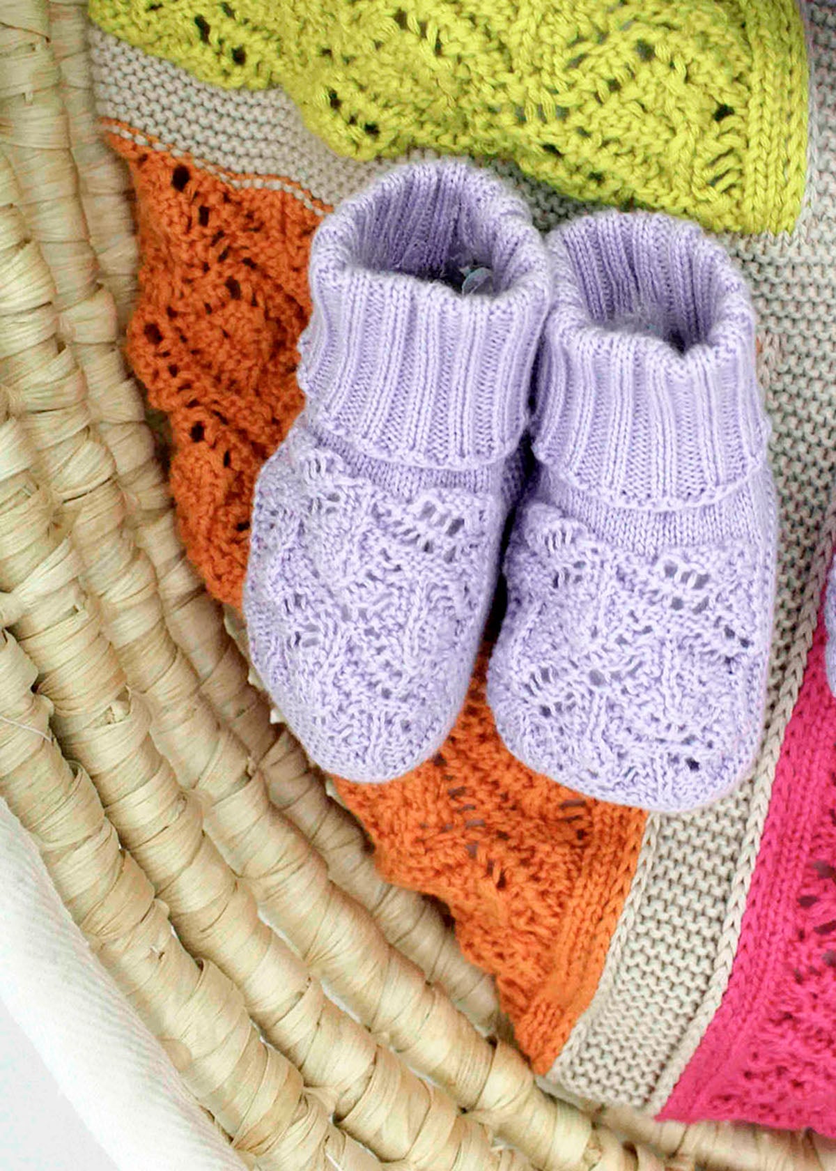 Le Coconne Scarpine Lilla per Neonate