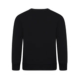 Moschino Kids Black Crewneck Sweatshirt with Toy Print for Girls