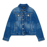 Dsquared2 Kids Giubbino Denim per Bambini