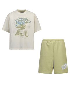 Iceberg Kids Completo Papiro con Stampa Logo per Bambini