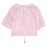 Pinko Kids Camicia in Popeline Rosa (Retro) 