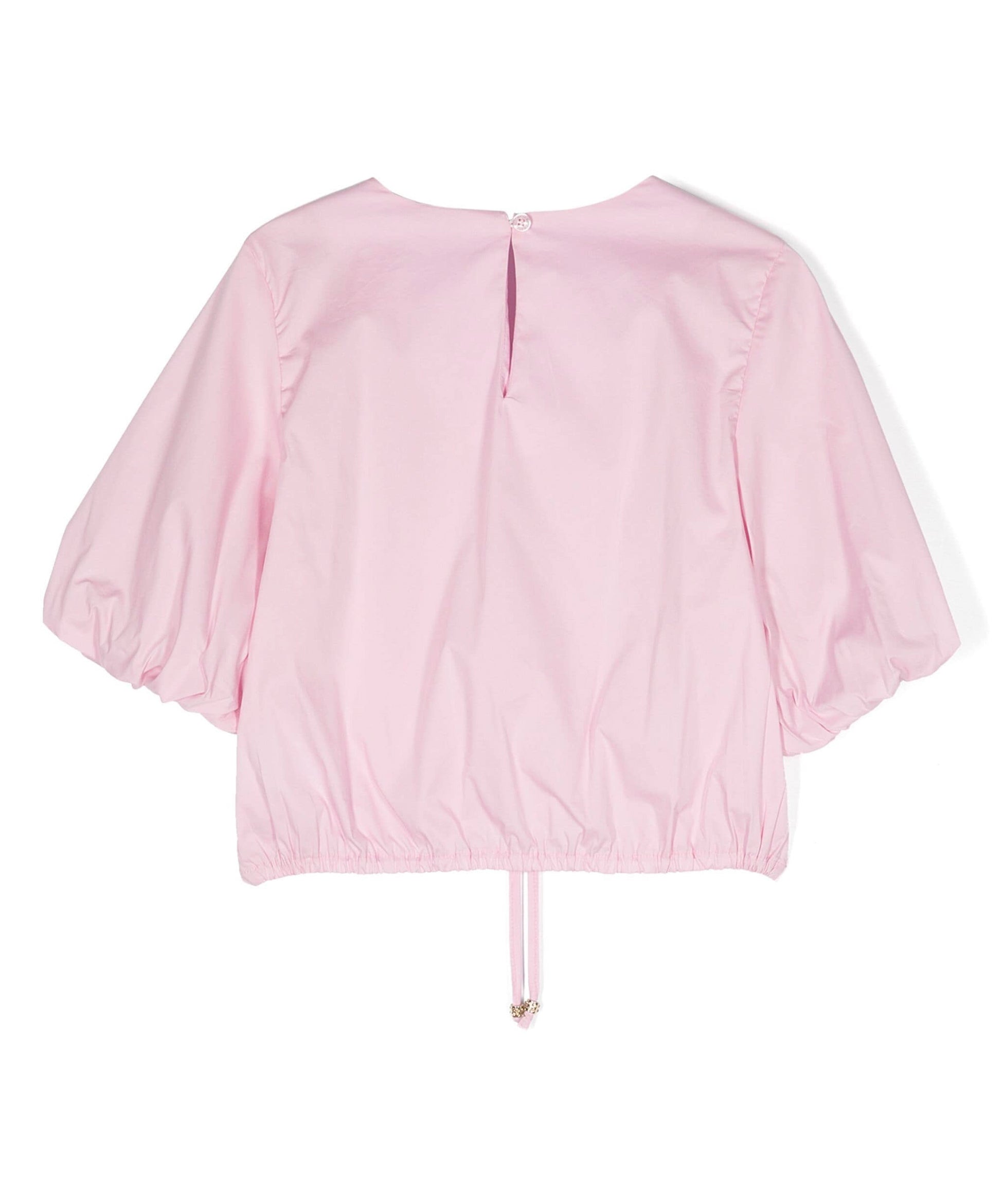 Pinko Kids Camicia in Popeline Rosa (Retro) 