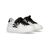 Elisabetta Franchi La Mia Bambina Sneakers Bianco/Nero per Bambine