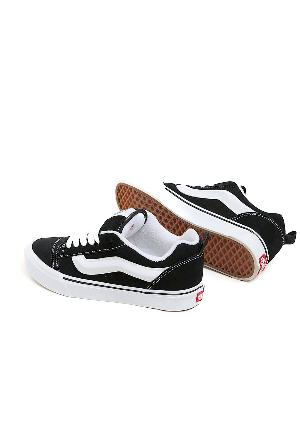 Vans Kids Knu Skool Black/White for Kids