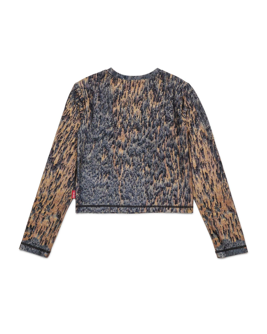 Diesel Kids T-shirt Fantasia Acid Rain per Bambine