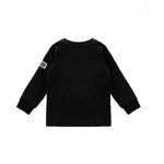 Iceberg Kids T-shirt Nera Maniche Lunghe con Bugs Eears per Neonati (retro)