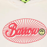 Barrow Kids Felpa con Cappuccio Crema con Stampa per Bambine (dettaglio)