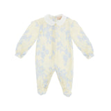 Elisabetta Franchi La Mia Bambina Tutina Limone/Blu per Neonate