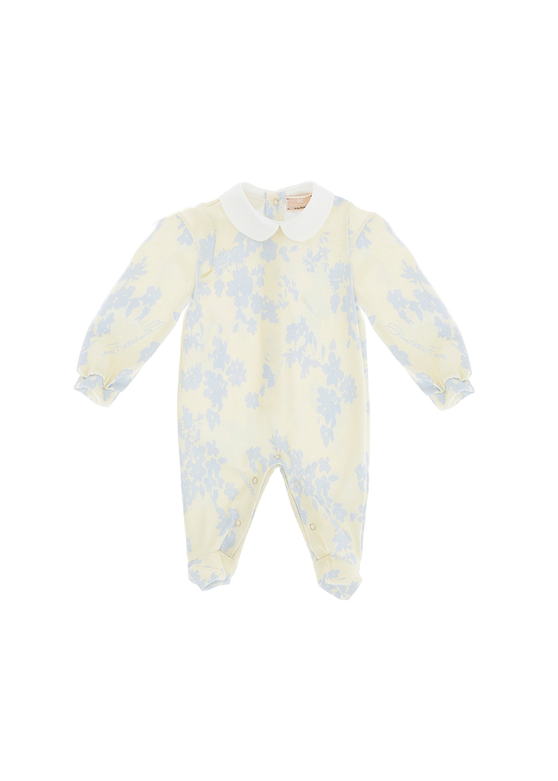 Elisabetta Franchi La Mia Bambina Tutina Limone/Blu per Neonate