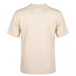 Yes London Kids T-Shirt Beige con Colletto Ricamato per Bambini