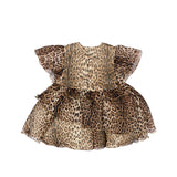 Roberto Cavalli Kids Abito Animalier per Neonate