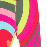Emilio Pucci Kids Leggings Fantasia Multicolor per Bambine
