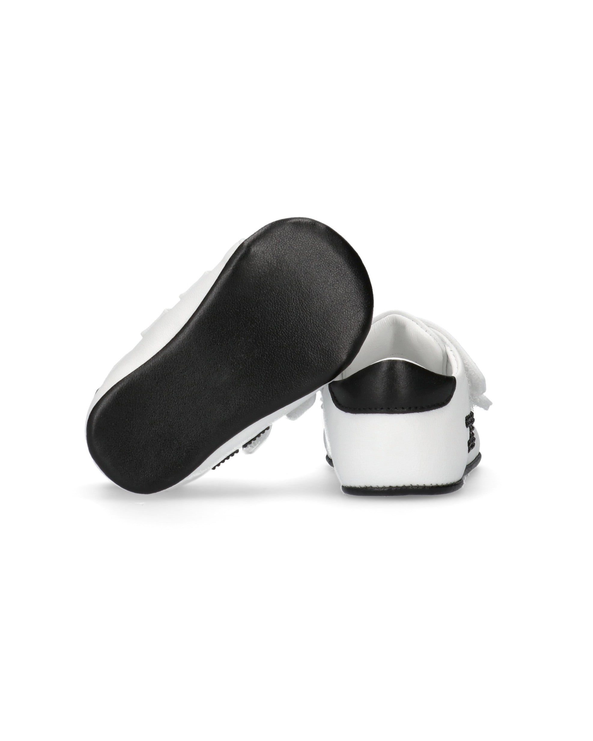Elisabetta Franchi La Mia Bambina Sneaker Culla Bianco/nero per Neonate