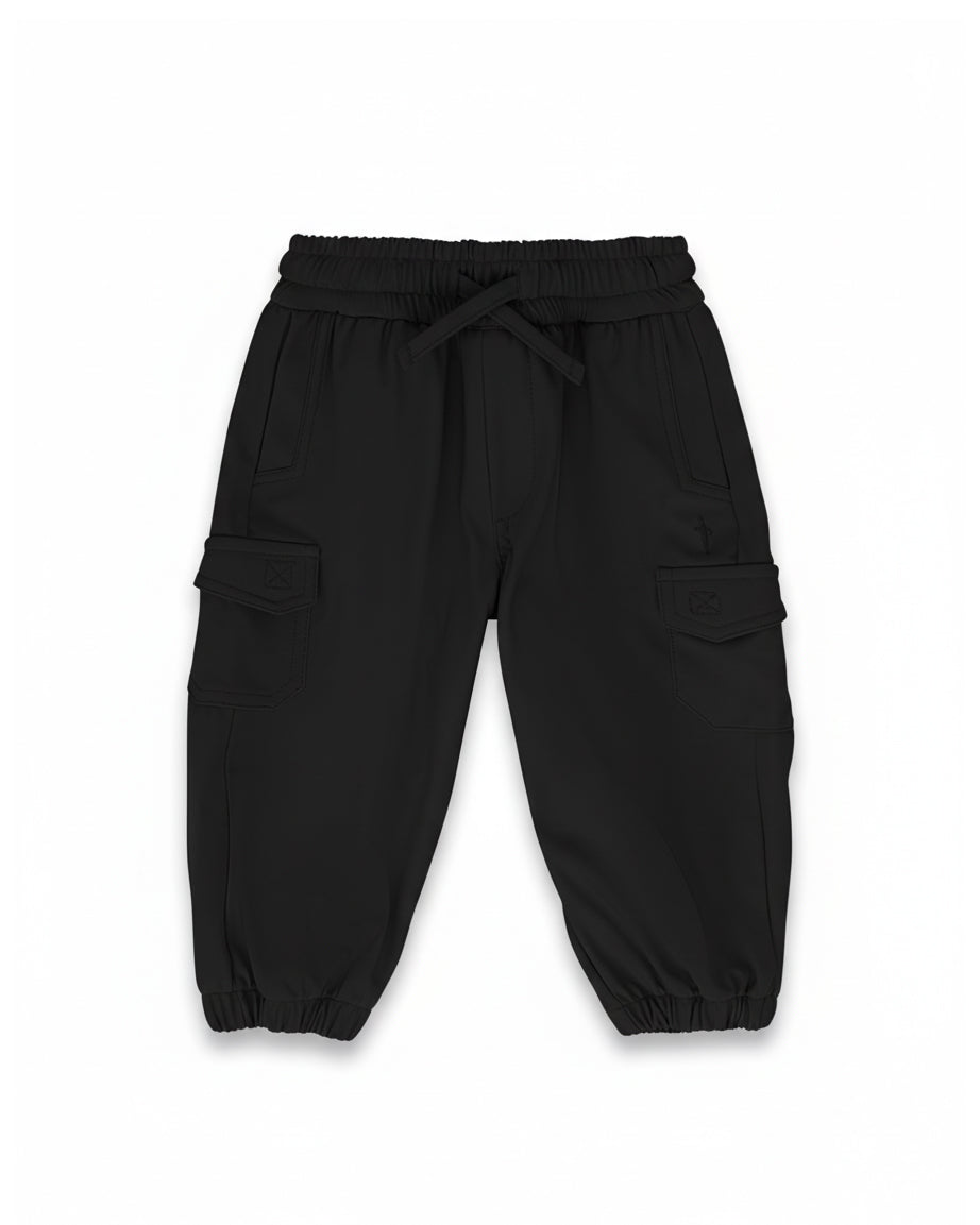 Paciotti Kids Pantalone Cargo Nero per Neonati