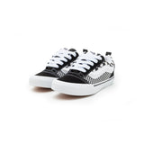 Vans Kids Knu Skool Checker Nero/Bianco per Bambini