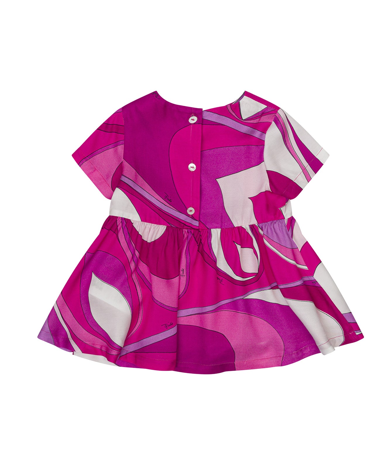 Emilio Pucci Kids Abito a Fantasia per Neonate