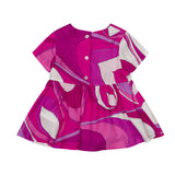 Emilio Pucci Kids Abito a Fantasia per Neonate