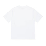 Diesel Kids T-shirt Bianca con Micro Oval D per Bambini (retro)