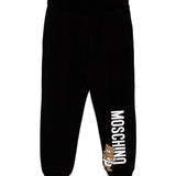 Moschino Kids Pantaloni Jogger con Stampa Teddy Bear