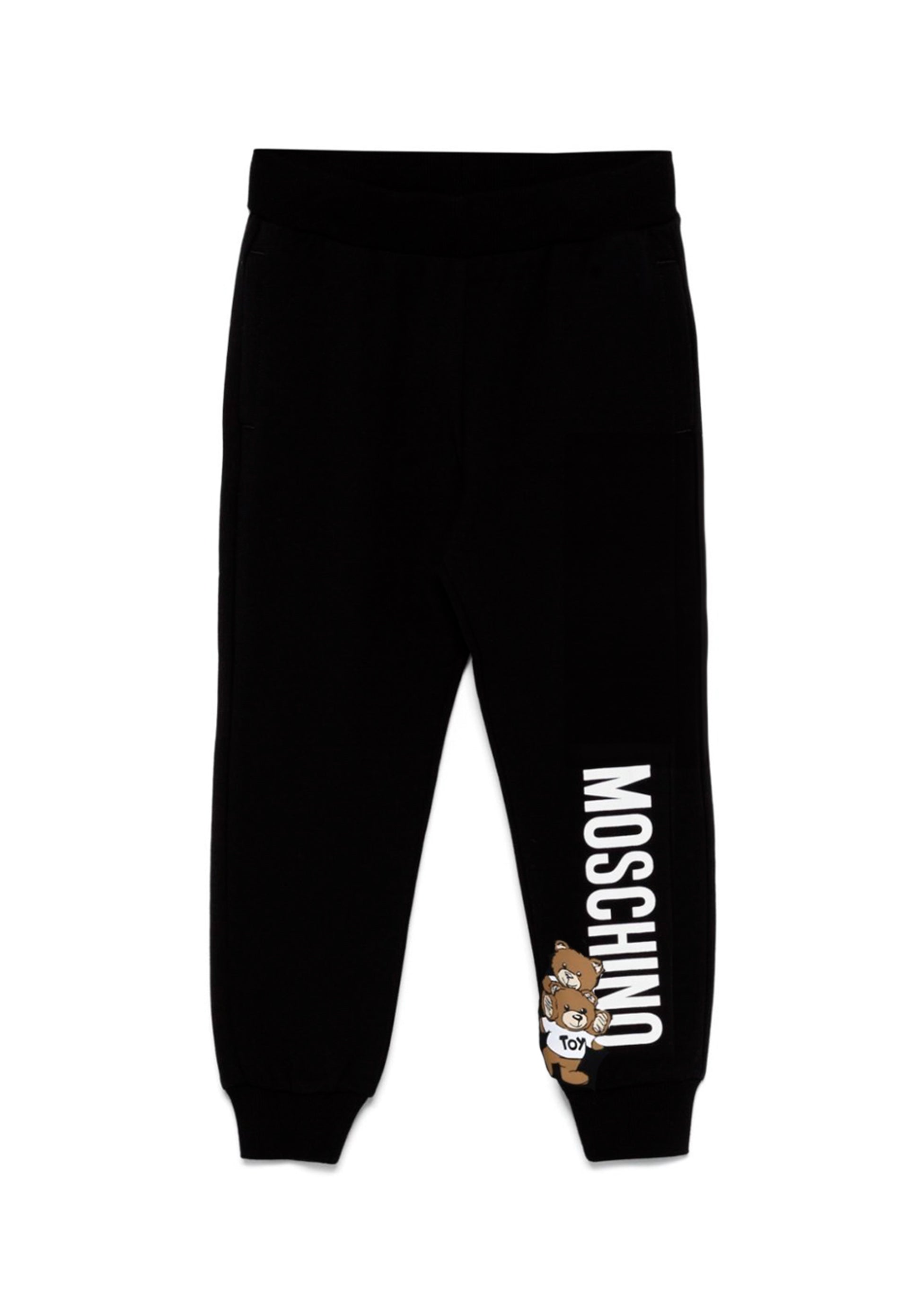 Moschino Kids Pantaloni Jogger con Stampa Teddy Bear