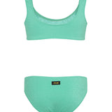 F**K Kids Costume a Fascia Verde Acqua per Bambine