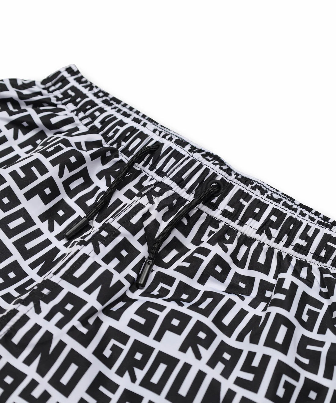 Sprayground Kids Costume Bianco All-Over Nero con Logo per Bambini