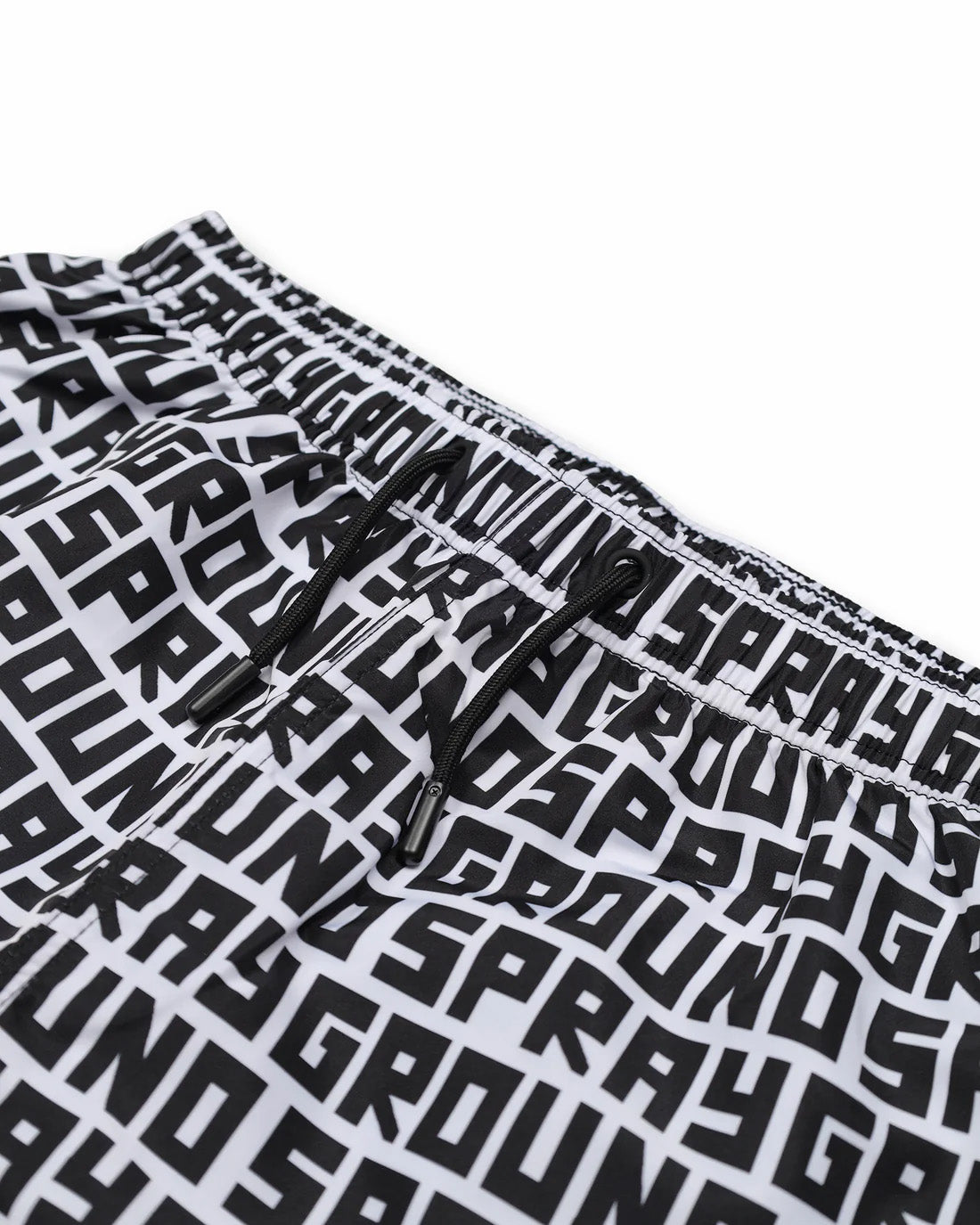 Sprayground Kids Costume Bianco All-Over Nero con Logo per Bambini