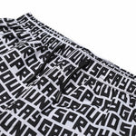 Sprayground Kids Costume Bianco All-Over Nero con Logo per Bambini