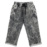 John Richmond Kids Pantalone Nero Dissolvenza per Bambini