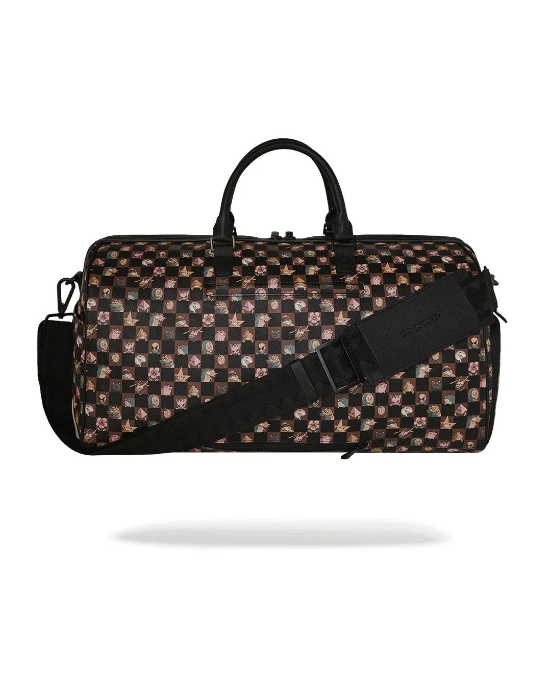 Sprayground Kids Borsone Marrone con Logo Unisex
