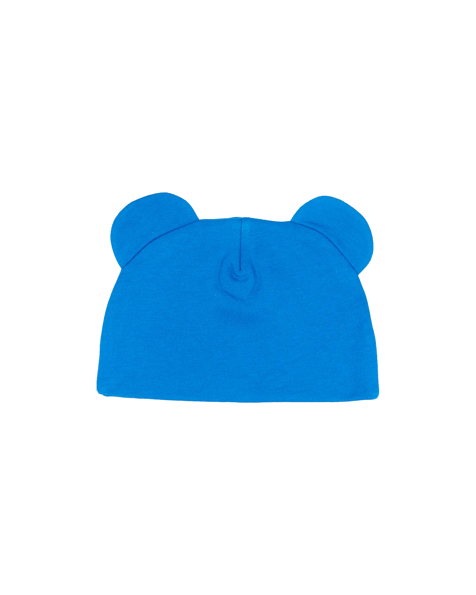 Moschino Kids Cappello Principess Blue con Stampa Teddy per Neonati