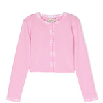 Twinset Kids Cardigan Rosa (fronte)
