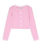 Twinset Kids Cardigan Rosa (fronte)