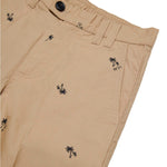 N°21 Kids Bermuda Beige All over Palms per Bambini