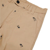 N°21 Kids Bermuda Beige All over Palms per Bambini