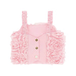 Angel's Face Kids Paeton Top Rosa con Applicazioni Rose per Bambine