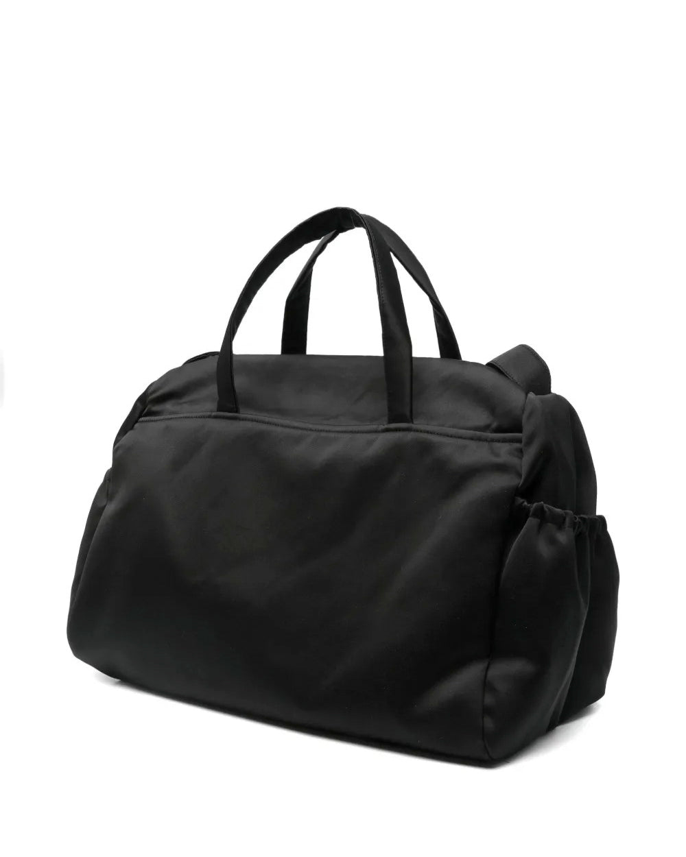 Elisabetta Franchi La Mia Bambina Borsa Mamma Nera con Logo