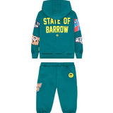 Barrow Kids Completo Tuta con Stampe per Neonati
