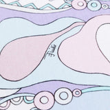 Emilio Pucci Kids Coperta Fantasia Rosa e Celeste per Neonate