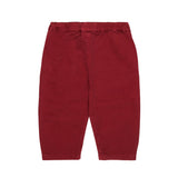 Diesel Kids Pantalone Bordeaux con Logo per Neonate