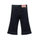 Elisabetta Franchi La Mia Bambina Jeans Denim Scuro per Neonate (retro)