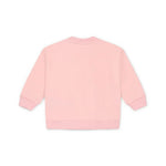 Moschino Kids Felpa Rosa con Stampa Colorful per Neonate