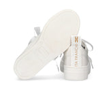 Elisabetta Franchi My Little Girl White Sneakers with Logo for Girls