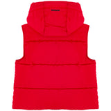 Barrow Kids Giubbino Gilet Rosso con Cappuccio per Bambini