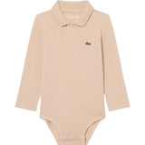 Lacoste Kids Body Polo Beige con Logo Unisex