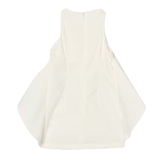 Blumarine Kids Abito Bianco con Strass per Bambine