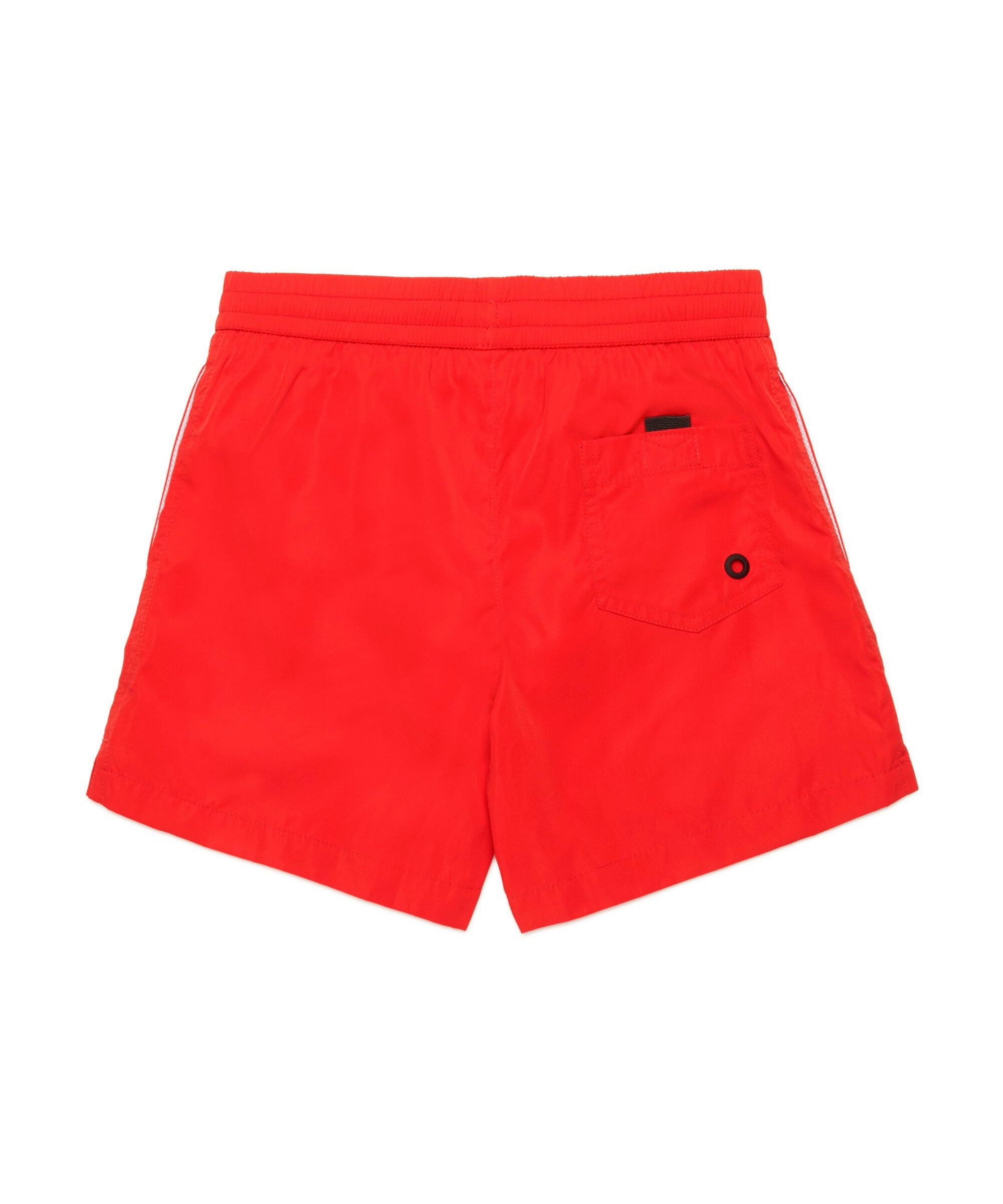 Diesel Kids Costume Boxer Rosso con Logo per Bambini