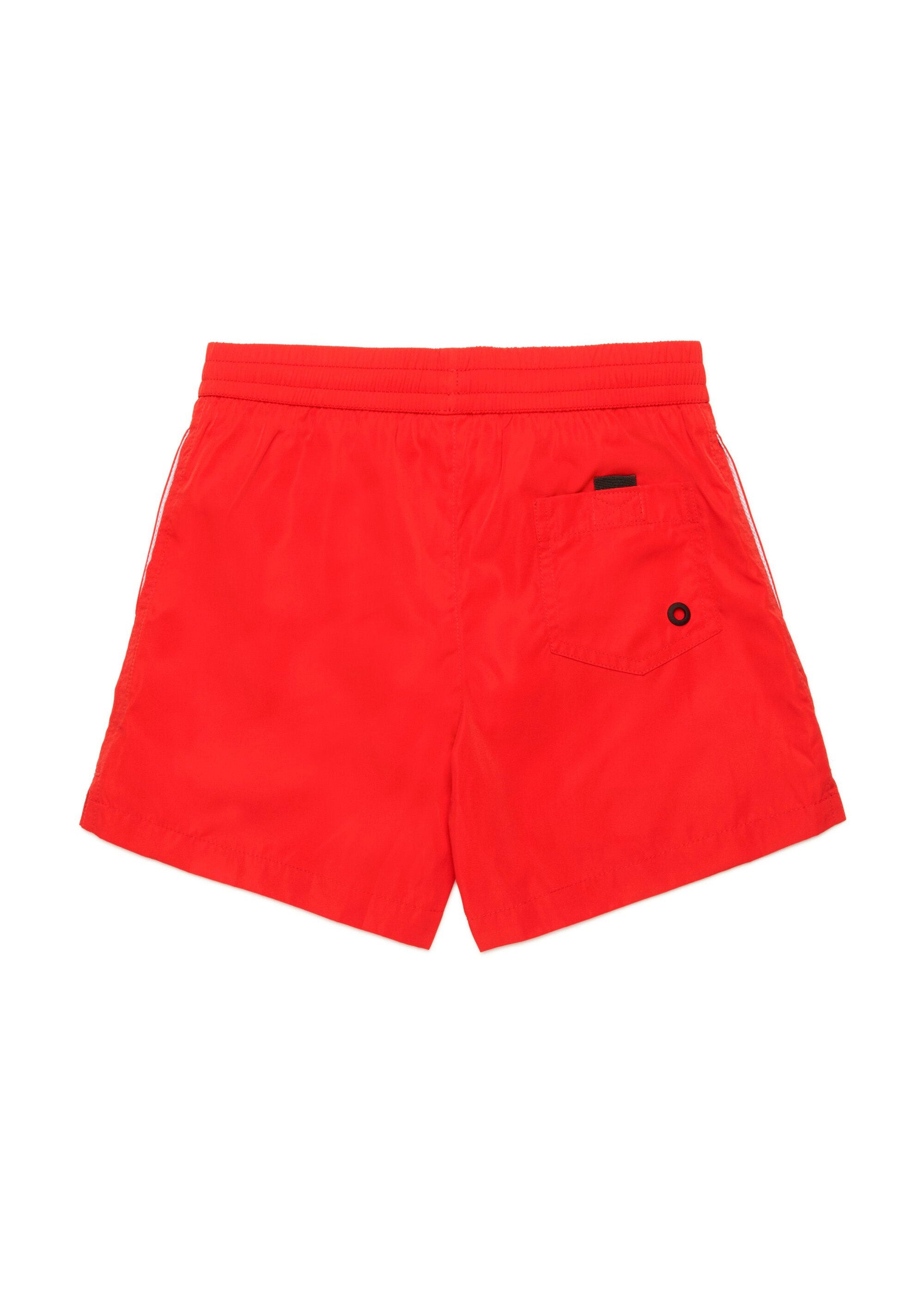 Diesel Kids Costume Boxer Rosso con Logo per Bambini
