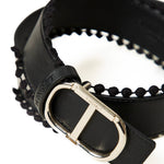 Twinset Kids Cintura Nera con Logo Florence Kids (dettaglio logo)