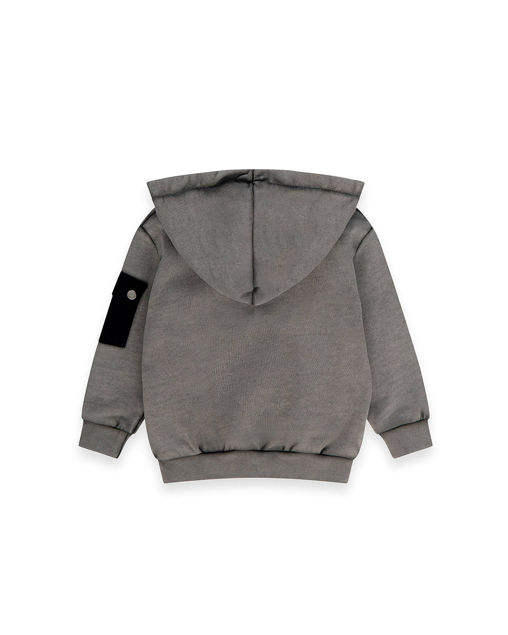 Iceberg Kids Felpa Grigia con Cappuccio e Logo Ricamato per Neonati
